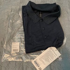 NWT lululemon men’s metal vent tech polo shirt